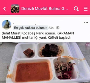 Bedava yemek için ’Mevlüt Bulma’ grubu kurdular