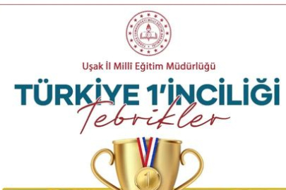 MİNİKLER UŞAK'A İKİ BİRİNCİLİK KAZANDIRDI