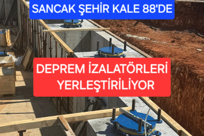 DEPREM İZALATÖRLÜ KONUTLAR EGE'DE İLK OLARAK UŞAK'TA YAPILIYOR