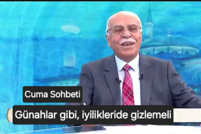 CUMA SOHBETİ " GÜNAHLAR GİBİ , İYİLİKLERİ DE GİZLEMELİ"