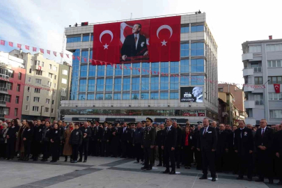 Atatürk, vefatının 86. yıldönümünde Uşak’ta anıldı