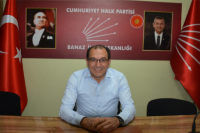 CHP BANAZ İLÇE BAŞKANI ERDOĞAN ATASOY: “SİYASİ BASKILARA KARŞI DİRENCİMİZİ ARTIRMALIYIZ”