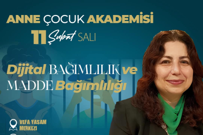 UŞAK BELEDİYESİ ANNE ÇOCUK AKADEMİSİNE 11-12-13 ŞUBATTA ÜÇ UZMAN MİSAFİR OLACAK