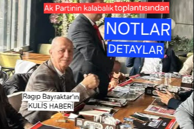 AK PARTİ'NİN TOPLANTISINDA NELER OLDU?